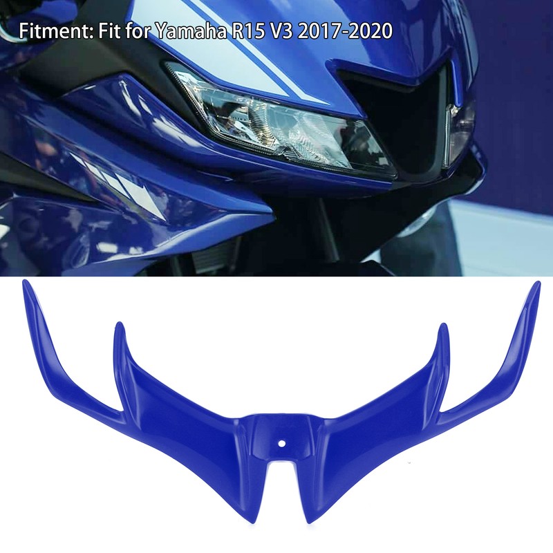 Front Fairing Aerodynamic Winglet Wing Cover Accessory Fit for Yamaha