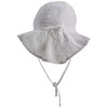 Sterntaler Baby Girl Hat with Tie Band Hat, White