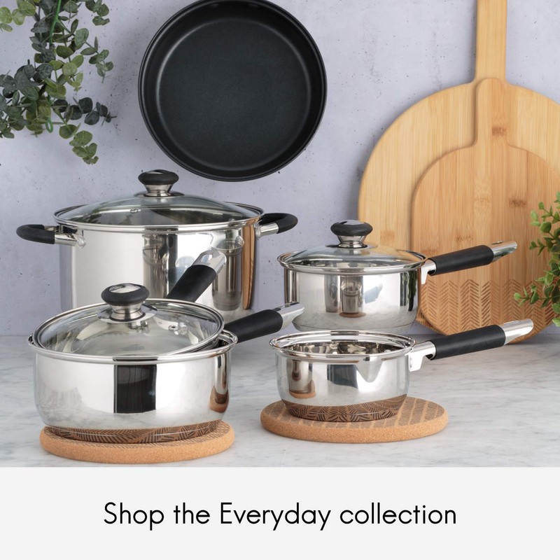 Viners Everyday Slotted Spoon | Stainless Steel Spoon Utensil for