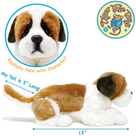 VIAHART Bernadette The Saint Bernard - 17 Inch Stuffed Animal Plush - by Tiger Tale Toys