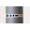 Unbranded Ski Terrain Resort Mountain Symbol Stickers 4” Car/ Computer
