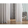 Archaeo Washed Cotton Twist Tab Curtain, 52" x 108", White
