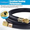 Boltigen 1/2'' ID Vacuum Refrigerant Hose, High Flow Black HVAC