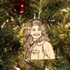 Dolly Wood Christmas Ornament
