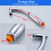 ANTHYTA Rainfall Shower Extension Replacement,Shower Head Extender,Plastic Shower Head Extension,Easy