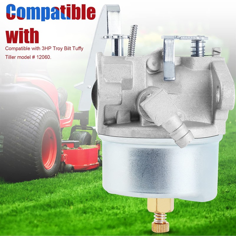SOAJEE Carburetor Compatible with Troy Bilt Tuffy Tiller 12060 3HP