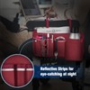 FINPAC Wheelchair Side Storage Bag w/Cup Holder, Wheelchair Armrest Accessories