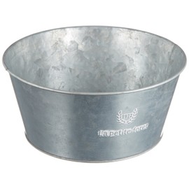 Green House Foret Silver Tin (φ7.9 x 3.5 inches (200 x 90 mm) 3391-C