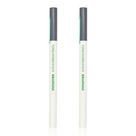 Innisfree 이니스프리 납작 아이브로우 펜슬 0.3g 3호 꿈꾸는 새벽녘 그레이 2개 Innisfree Flat Eyebrow Pencil 0.3g No. 3 Dreaming Dawn Gray 2 Pieces