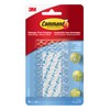 Command Decorating Clips, Mini, Clear, 20 Clips 24 Mini Strips,