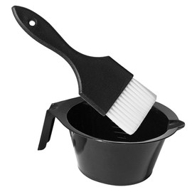 Baluue Hair Dye Mix Bowl and Brush Set Professional Hair Coloring Kit with Dye Bowl and Hair Dye Brush for Easy Application and Mixing Essential Hair Dyeing Tools