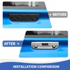 RAZPOY Tailgate Handle Cover Trim Compatible with Chevy Silverado &