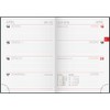 BRUNNEN Taschenkalender Mod. 731 2026 | A6, Kunststoff, schwarz