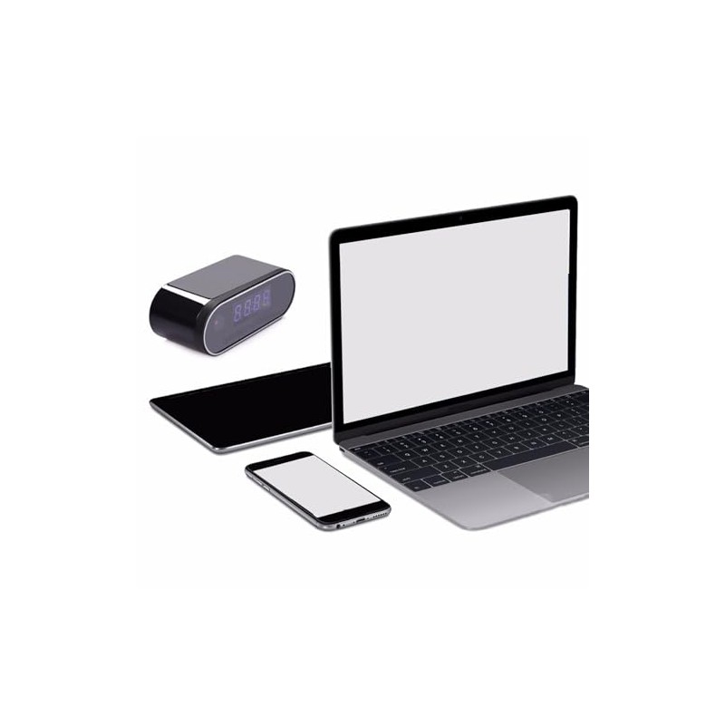 Yunseity Cámara de Reloj, Reloj de Cámara Oculta WiFi HD