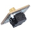 Dimmer Light Switch Stainless Steel Golden Colour Elegant Scratch-Resistant Durable