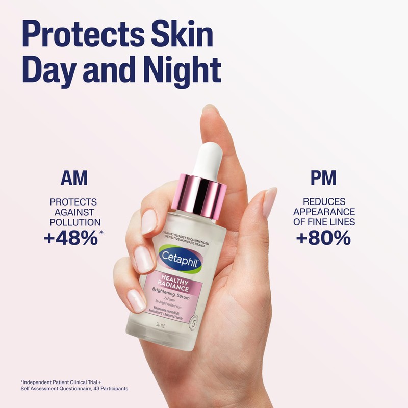 Cetaphil Healthy Radiance Brightening Serum with Niacinamide for Skin Pigmentation,
