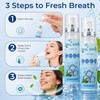 , Fresh Breath Spray, 20ml/0.68 oz Mouth Spray Mint (50-Pack)