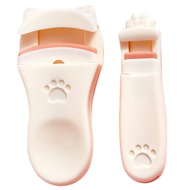 Vaguelly 2pcs Portable Eyelash Curlers Ergonomic Travel Makeup Tool for Curling Durable Material for Everyday Use and All Eye Shapes