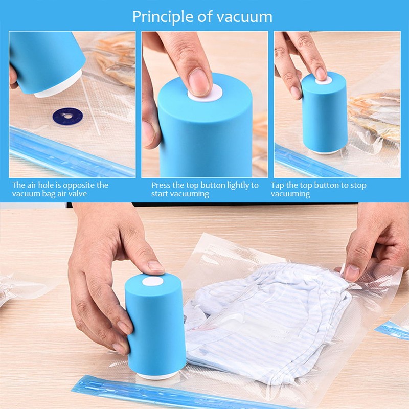 Mini Automatic Vacuum Pump Portable Vacuum Sealer Machine with Vacuum