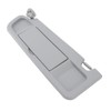 Sun Visor Grey Stylish Look Sun Shielding Visor Mirror with