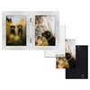 Frametory, 4x6 Double Picture Frame Hinged 2 Photos Frame Collage,