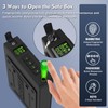 Artemis Biometric Handgun Safe Pistol Safe with Pops-Open Lid, Unlock