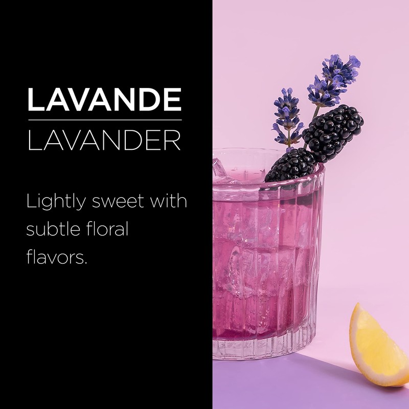 1883 Lavender Syrup for Drinks, Made in France, 1 Liter