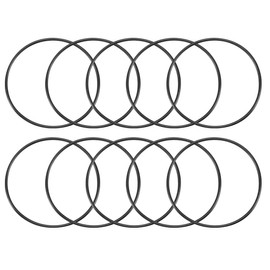TA-VIGOR 10Pcs Nitrile Rubber O-Rings, 100mm OD 94mm ID 3mm Width Rubber Washers Spacer O-Rings Gasket kit, Metric Sealing Gasket for Hose, Faucet, Automotive, Plumbing
