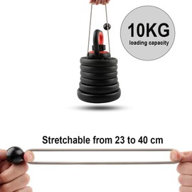 BINGCOBBER Bungee Cord with Balls 23cm Heavy Duty Bungee Balls 50 PCS Elastic Cord for Tarpaulin, Tents, Camping Tarps and Household Items