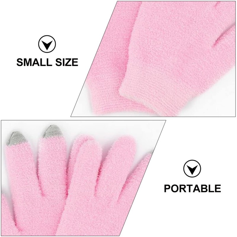 OHPHCALL Moisturizing Touch Screen Gloves Dry Cracked Hands Cover Essential