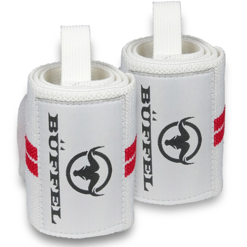 BÜFFEL Wrist Wraps, Wrist Support, Weight Training, 2-Piece Set, 23.6