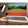 7x5ft Tennis Court Background Classic Red Track Green Ground Sport