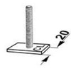 Kamei Extension Kit for Roof Boxes with Comfort Sliding Attachment