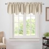Aquazolax Window Treatments Curtain Valance Rod Pocket Top Scalloped Valance