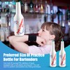 Gokelomg 2 Flair Bottle, Cocktail Shaker, Flair Bartender Set, Training