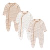 Ecojoy Baby Long Sleeve Sleepsuit Footed Sleep Wear Infant Grow