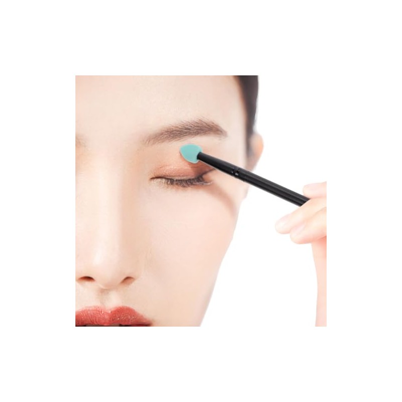 Partykindom 5 Pinceles para Sombras de Ojos de Silicona Cepillos