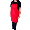 IBEX Unisex Bib Apron - No Pocket, Professional Kitchen Apron