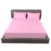 Fitted Sheet 40CM Deep Bed Sheet King Size 152X200CM Pink