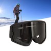 Ski Goggles Double Layer Sun Protection Anti Fog Adjustable Elasticity