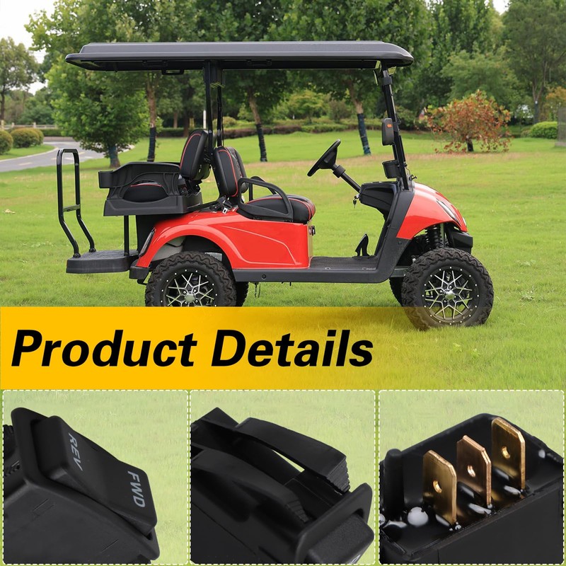 KPALAG Forward Reverse Rocker Switch Compatible with EZGO TXT PDS