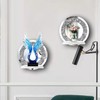 ZOLAPI Set of 2 Crystal Crush Diamond Candle Sconces, Gorgeous