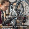 sourcing map 2pcs Bicycle Missing Link 6/7/8 Speed Reusable Steel