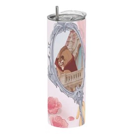 Termo Skinny Café 20 Oz - Bella Bestia Beauty Beast #24