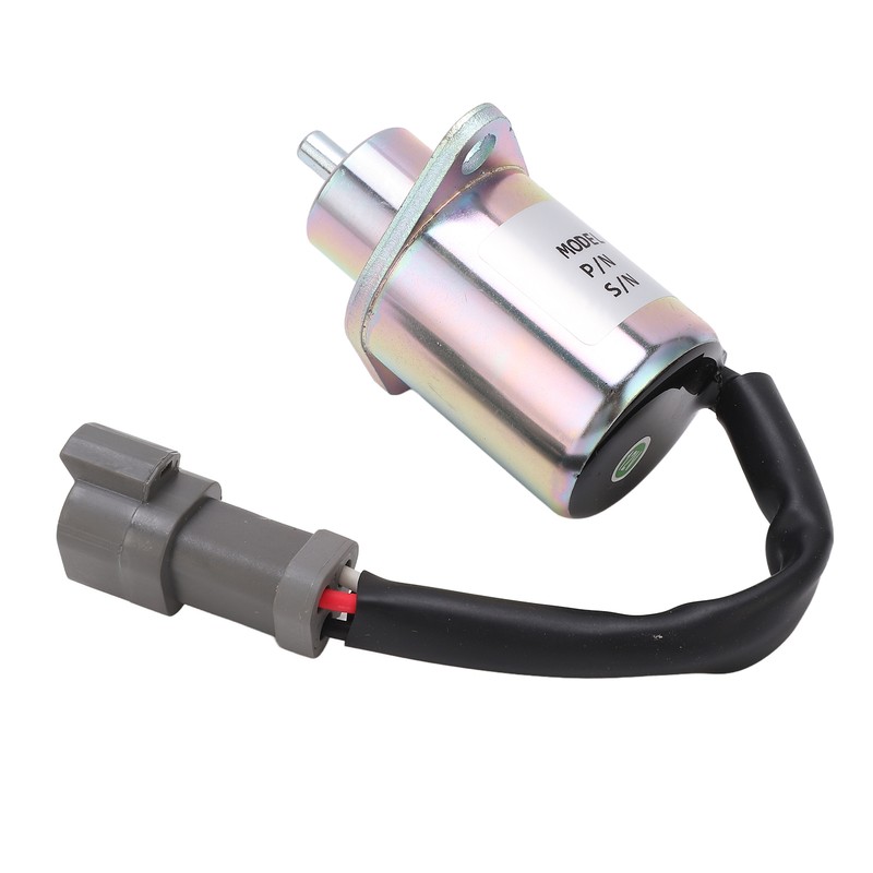 Shut Off Solenoid Valve Fuel Stop Flameout Valve Excavator Accessory