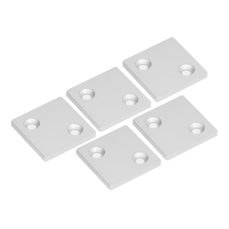 5Pcs Aluminum Profiles End Cover 8080 Double Slot Ends Caps