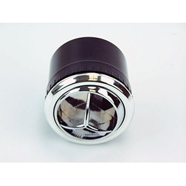 Indash Round Chrome Vent/Louver for 2-1/2" Duct Hose #32-41X