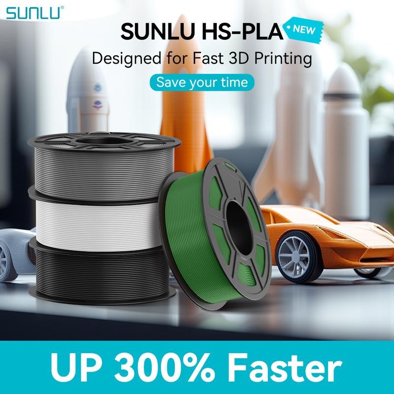 SUNLU High Speed PLA 3D Printer Filament 1KG:_High Speed PLA