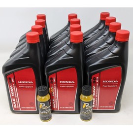 Honda 08207-10W30 (Case of 12) Engine Oil Quarts and Fuel Treatment