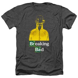 LOGOVISION Breaking Bad Hazmat Unisex Adult Heather T Shirt,Hazmat, Small